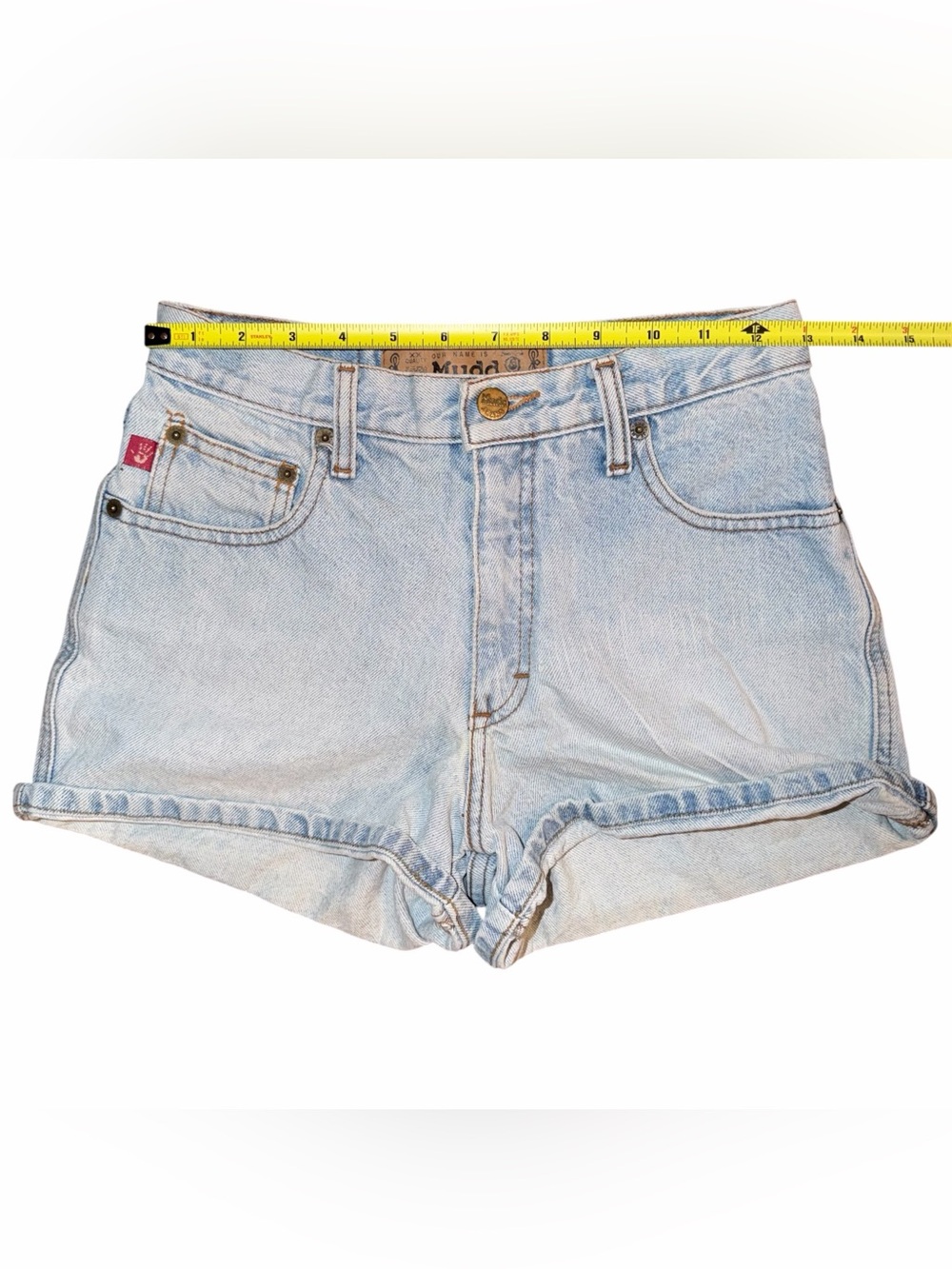 90s / Y2K Vintage Mudd Jean Shorts - Picture 8 of 11